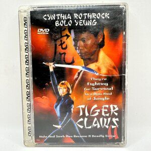 Tiger Claws II Cynthia Rothrock Bolo Yeung DVD Platinum Martial Arts Action